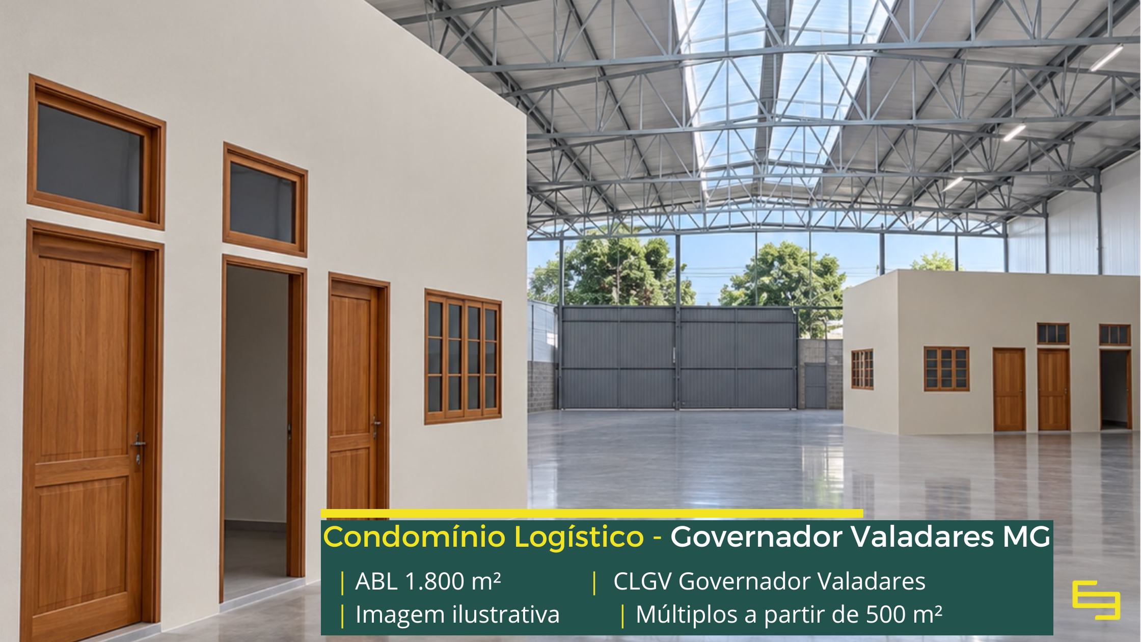 Galpão em Governador Valadares MG Condomínio Logístico Governador Valadares: galpão em Governador Valadares com módulos a partir de 300 m² e piso para 5 t/m².