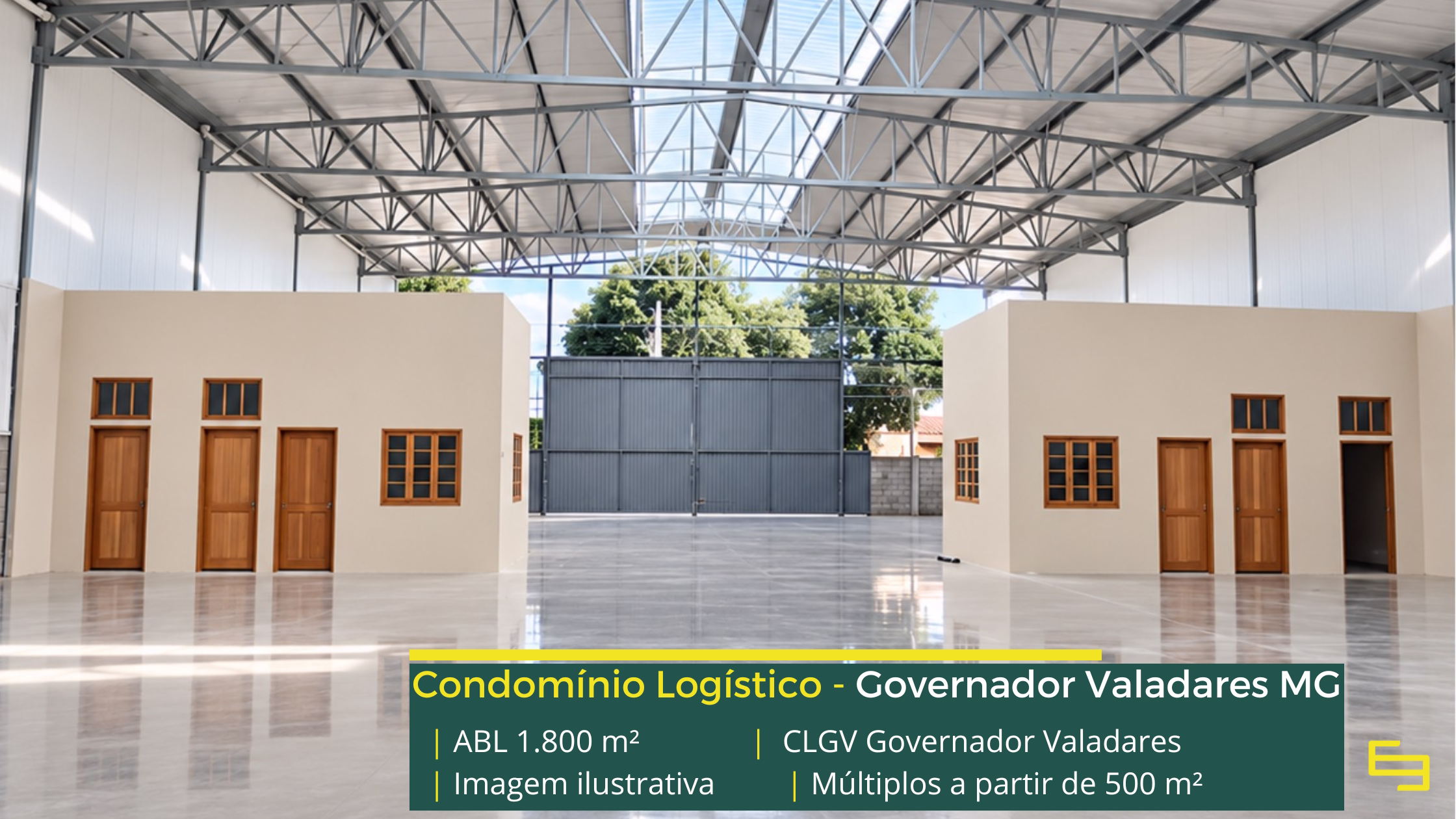 Galpão em Governador Valadares MG Condomínio Logístico Governador Valadares: galpão em Governador Valadares com módulos a partir de 300 m² e piso para 5 t/m².