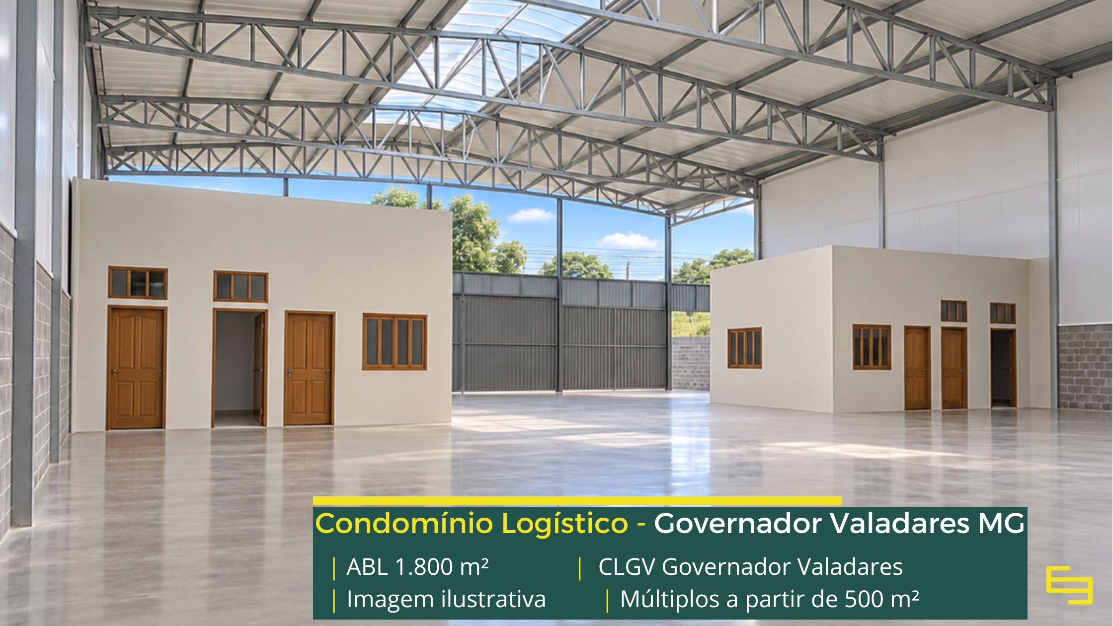 Galpão em Governador Valadares MG Condomínio Logístico Governador Valadares: galpão em Governador Valadares com módulos a partir de 300 m² e piso para 5 t/m².