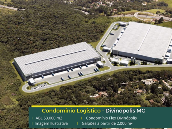 Aluguel de galpão logístico em Divinópolis MG - Flex Divinópolis, Galpões/Armazens/Condomínios logísticos e industriais para alugar com docas
