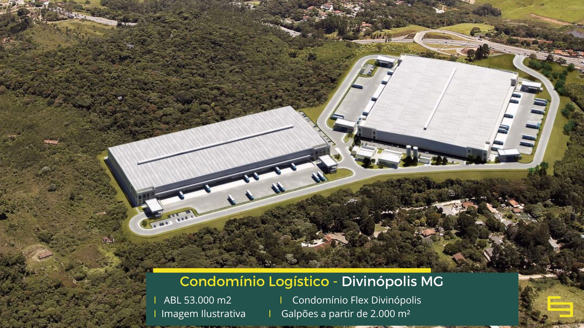 Aluguel de galpão logístico em Divinópolis MG - Flex Divinópolis, Galpões/Armazens/Condomínios logísticos e industriais para alugar com docas